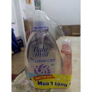 [Mua 1 tặng 1]Sữa Tắm Babi Mild White Sakura Em Bé Chai 800ml TẶNG chai 180ml ngẫu nhiên date mới