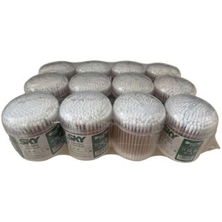 Tăm bông thân gỗ Hộp 200 que