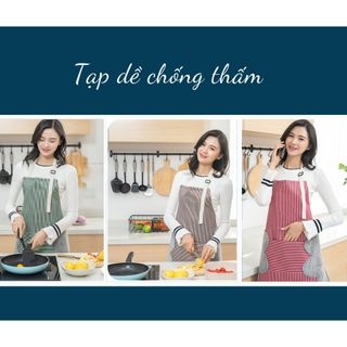 Tạp Dề Chống Thấm Nước/Cao Cấp, ( màu ngẫu nhiên)