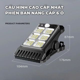 ĐÈN LED KẸP NĂNG LƯỢNG MẶT TRỜI CẢM BIẾN CHUYỂN ĐỘNG YD-19
