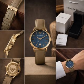 SĂN SALE ĐỒNG HỒ NỮ CAO CẤP ATMANI DÂY DA MÁY NHẬT