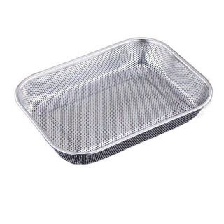 RỔ INOX LƯỚI CÓ CHÂN HÌNH CHỮ NHẬT GORILLA CHEF (T120)