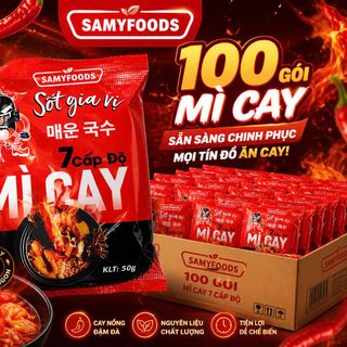 SỐT GIA VỊ MÌ CAY 50GR_NGUYÊN LIỆU TUYỆT ĐỈNH NẤU MÌ CAY