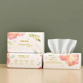 Khăn Giấy Ăn Rút Khô Sương Mai Top Gia Full VAT