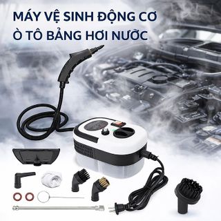 Máy làm sạch bằng hơi nước nóng đa năng, vệ sinh ô tô nhà bếp làm sạch dầu mỡ