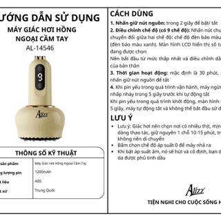 MÁY GIÁC HƠI HỒNG NGOẠI CẦM TAY ALIZZ AL-14546