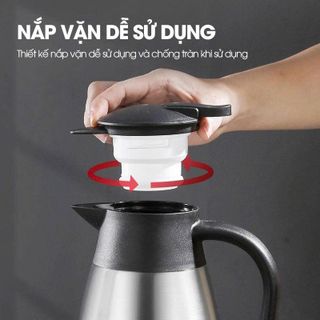 BÌNH GIỮ NHIỆT INOX 304 DUNG TÍCH 2L EUROPEAN (T24)