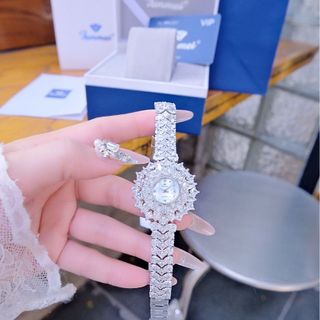 ĐỒNG HỒ NỮ CHÍNH NGẠCH FUNMEI F2072 ĐÍNH ĐÁ CZ FULLBOX CÓ HOÁ ĐƠN ĐT