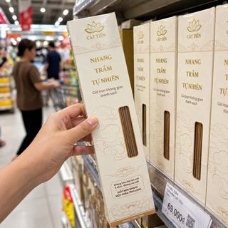 Nhang Trầm Hương Cao Cấp Cát Tiên Có Tăm 30cm - Mùi Ngọt