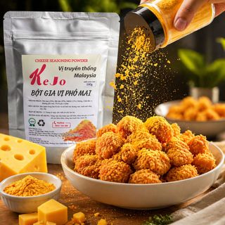 BỘT PHÔ MAI KEJO MALAYSIA 1KG (KEJO Malaysia Cheese Powder 1KG)