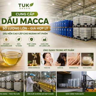 CUNG CẤP DẦU MACCA SỐ LƯỢNG LỚN CHO NGÀNH MỸ PHẨM