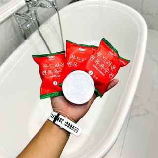 Khăn tắm nén Hàn Quốc tại Xưởng 03