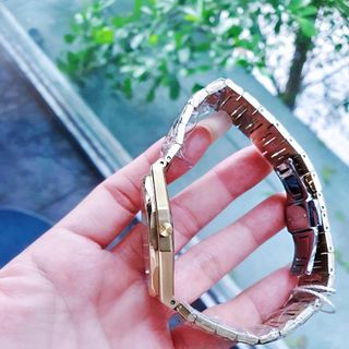 ĐỒNG HỒ COUPLE CHÍNH HÃNG FUNMEI F8035 DÂY THÉP VÀNG FULLBOX TEM HÃNG