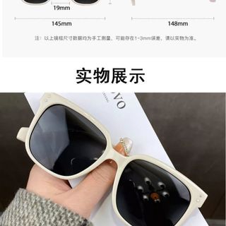 Mắt Kính Thời Trang Form Vuông Oversize Cao Cấp TT21