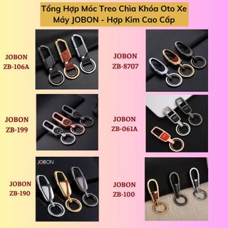 (BÁN SỈ) Tổng Hợp Móc Khoá Ô Tô - Xe Máy Cao Cấp JOBON | Hợp Kim Kẽm Sang Trọng | Chống Trầy Chìa Khóa | Quà Tặng
