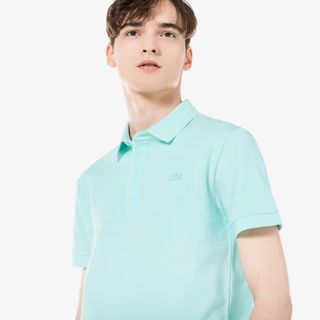 Polo nam.  Chất vải cá sấu cotton 2c mềm mịn, mặt vải mướt. Logo cá nhựa đồng màu vải.
