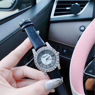 SĂN SALE LỚN ĐỒNG HỒ NỮ THỜI TRANG CHOPART DÂY DA VIỀN HỘT
