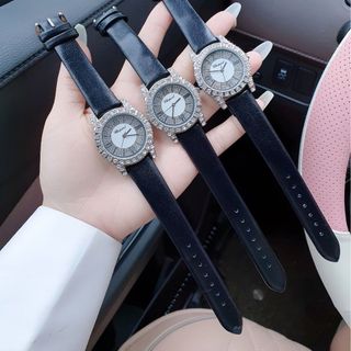 SĂN SALE LỚN ĐỒNG HỒ NỮ THỜI TRANG CHOPART DÂY DA VIỀN HỘT