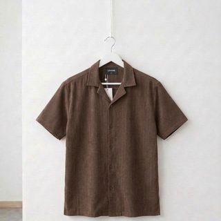Áo sơ mi nam. Chất cotton nhung tăm mềm mượt.