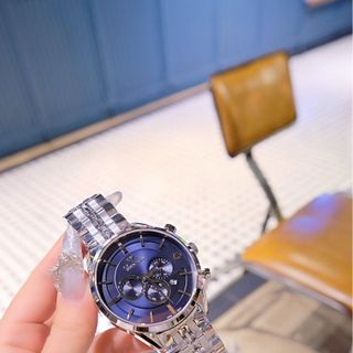 ĐỒNG HỒ NAM CHÍNH NGẠCH FUNMEI F2121 CHRONOGRAPH DÂY THÉP FULLBOX HOÁ ĐƠN