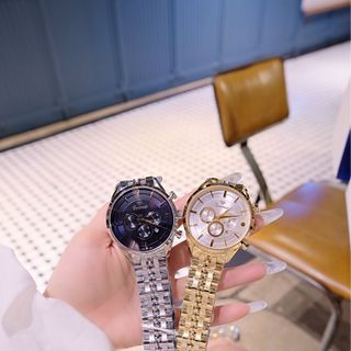 ĐỒNG HỒ NAM CHÍNH NGẠCH FUNMEI F2121 CHRONOGRAPH DÂY THÉP FULLBOX HOÁ ĐƠN
