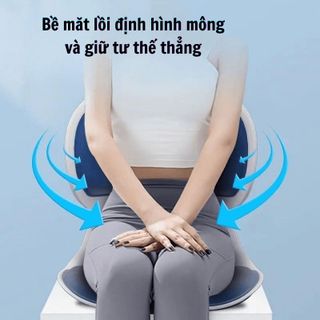 Ghế công thái học hỗ trợ giảm đau lưng, chống gù, điều chỉnh tư thế cho trẻ em, người lớn và mẹ bầu