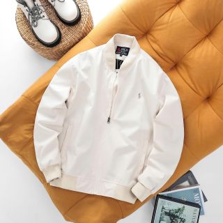 POLO RALPH LAUREN BOMBER NAM.   Vải xịn hàng chuẩn, co giãn thoáng mát chất dầy mịn.
