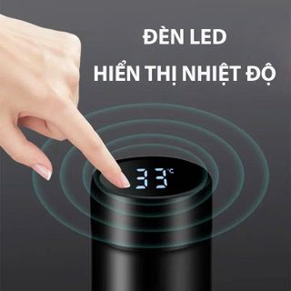 BÌNH GIỮ NHIỆT INOX 500ML HIỂN THỊ NHIỆT ĐỘ (T50)
