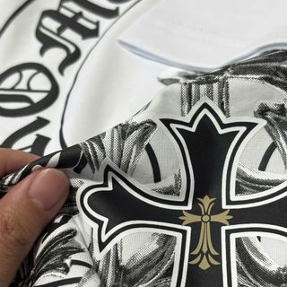Mẫu Áo thun nam. ÁO Chrome Heart 3 Nau.