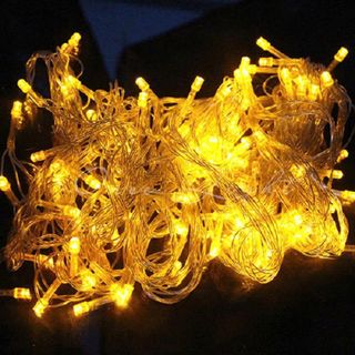 DÂY ĐÈN LED V5 10M 100 BÓNG (VÀNG,TRẮNG,LÁ,DƯƠNG,ĐỎ,HỒNG)