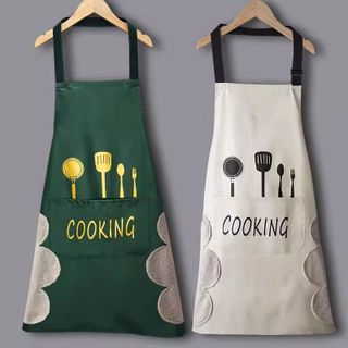 Tạp Dề Thỏ Có Túi Đựng Và Lau Tay,Làm Bếp,Pha Chế,Phục Vụ Dễ Thương,Chống Thấm Nước Tốt