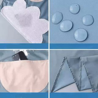 Tạp Dề Thỏ Có Túi Đựng Và Lau Tay,Làm Bếp,Pha Chế,Phục Vụ Dễ Thương,Chống Thấm Nước Tốt