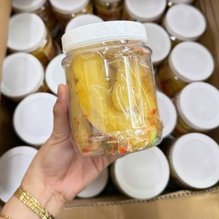 Me Nguyên Trái Rim mắm ớt kẹo - Hủ 550g siêu ngon