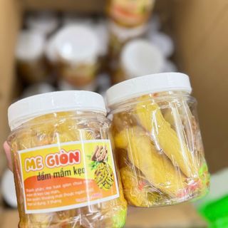 Me Nguyên Trái Rim mắm ớt kẹo - Hủ 550g siêu ngon