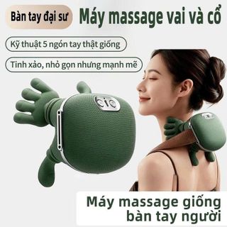 MÁY MASSAGE CỔ VAI GÁY BÀN TAY KẾT HỢP CHƯỜM ẤM