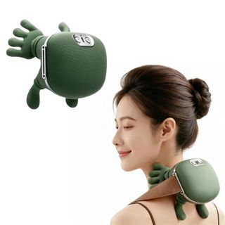 MÁY MASSAGE CỔ VAI GÁY BÀN TAY KẾT HỢP CHƯỜM ẤM (T30)