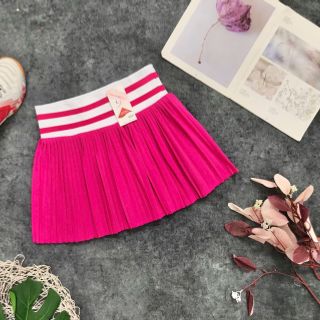Váy xếp ly dù phối lưng dệt cao cấp chuyên đồ thể thao sỉ ib