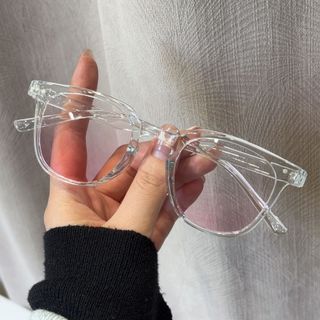 Mắt Kính Trong Suốt Vintage Phong Cách Học Sinh Hàn Quốc TT22