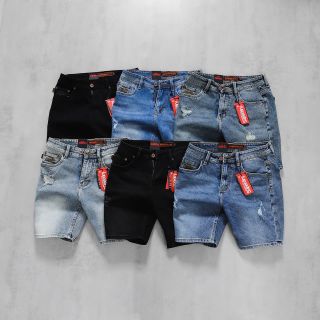 Short Jean nam slim fit, 6 màu theo hình từng mẩu.