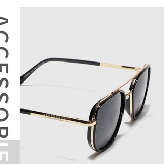 Kính Mát Polarized Nam Nữ Gọng Vuông Cao Cấp Chống Chói UV TT24