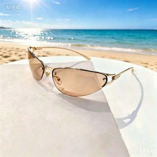 Kính Mắt Unisex Gọng Mảnh Phong Cách Luxury TT34
