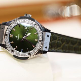 ĐỒNG HỒ NỮ CAO CẤP HUPOT SIZE MINI VIỀN HỘT BEZEL MÁY QUARZT