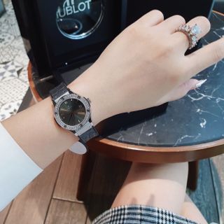 ĐỒNG HỒ NỮ CAO CẤP HUPOT SIZE MINI VIỀN HỘT BEZEL MÁY QUARZT