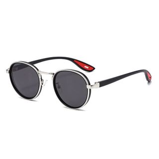 Kính Mát Tròn Vintage Gọng Kim Loại Cao Cấp TT23