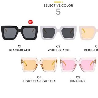 Kính Mắt Vuông Thời Trang Street Style Cao Cấp TT36