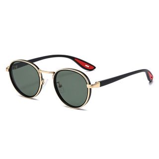 Kính Mát Tròn Vintage Gọng Kim Loại Cao Cấp TT23