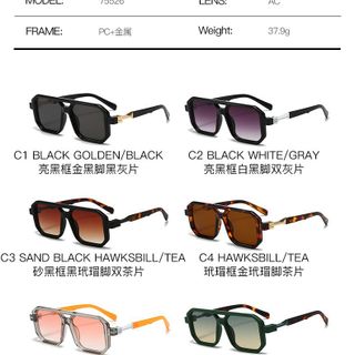 Kính Râm Oversize Gọng Dày Cao Cấp Thời Trang Hàn Quốc TT29