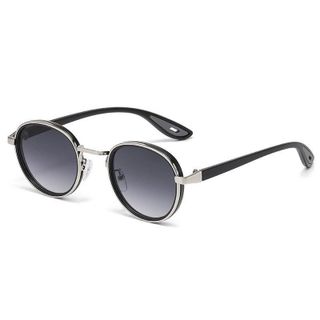 Kính Mát Tròn Vintage Gọng Kim Loại Cao Cấp TT23