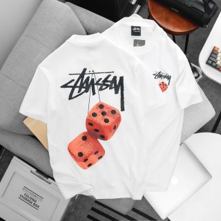Áo Stussy nam.  Chất liệu vải cotton 2C xịn định lượng 250gsm mịn.