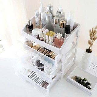 KỆ ĐỰNG MỸ PHẨM 4 TẦNG 3 NGĂN KÉO (T6)